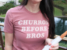 Load image into Gallery viewer, *PRE-ORDER* Churros Before Bros - Adult Tee