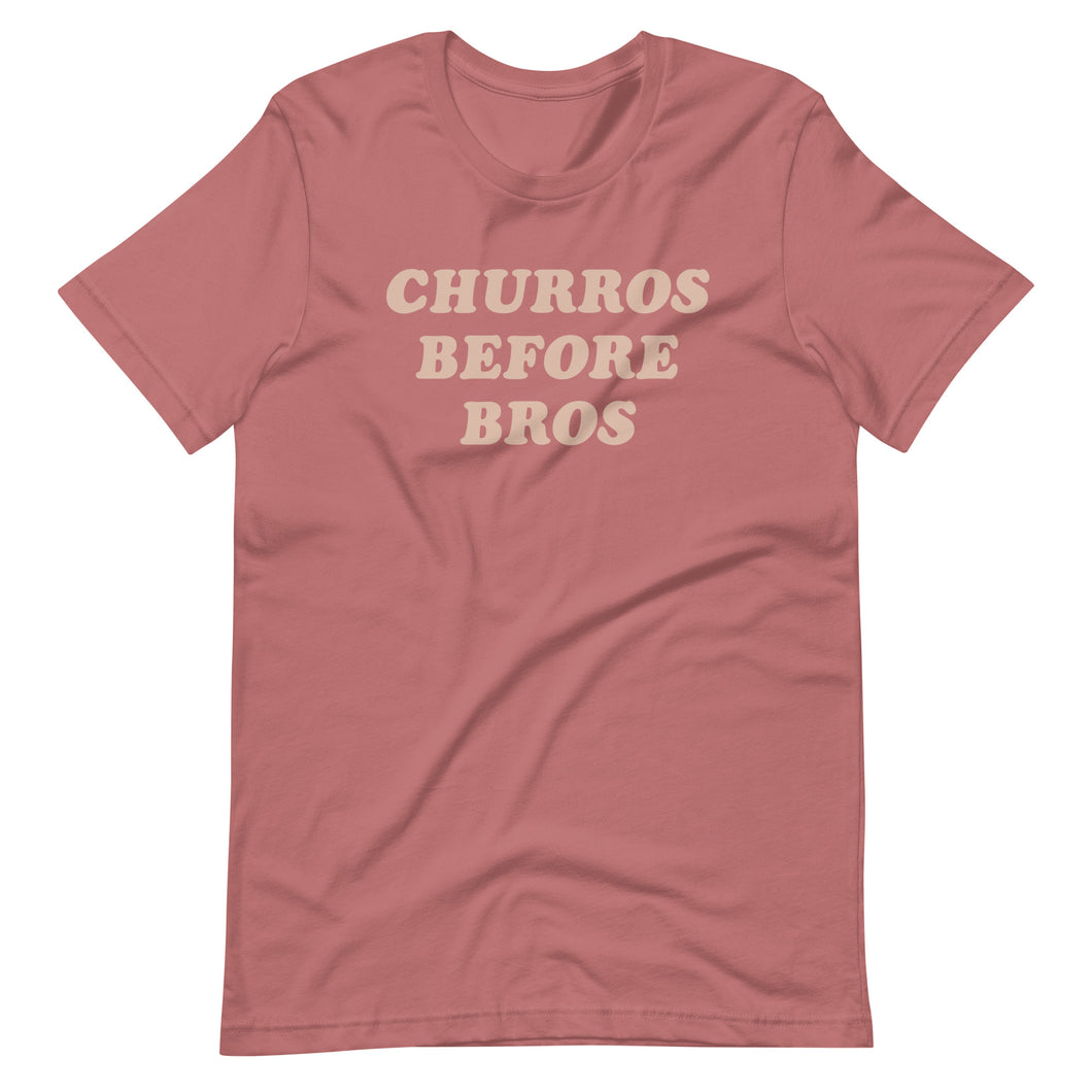 Churros Before Bros - Adult Tee